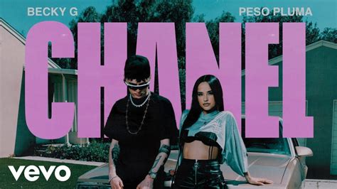 chanel peso pluma|chanel becky g peso pluma.